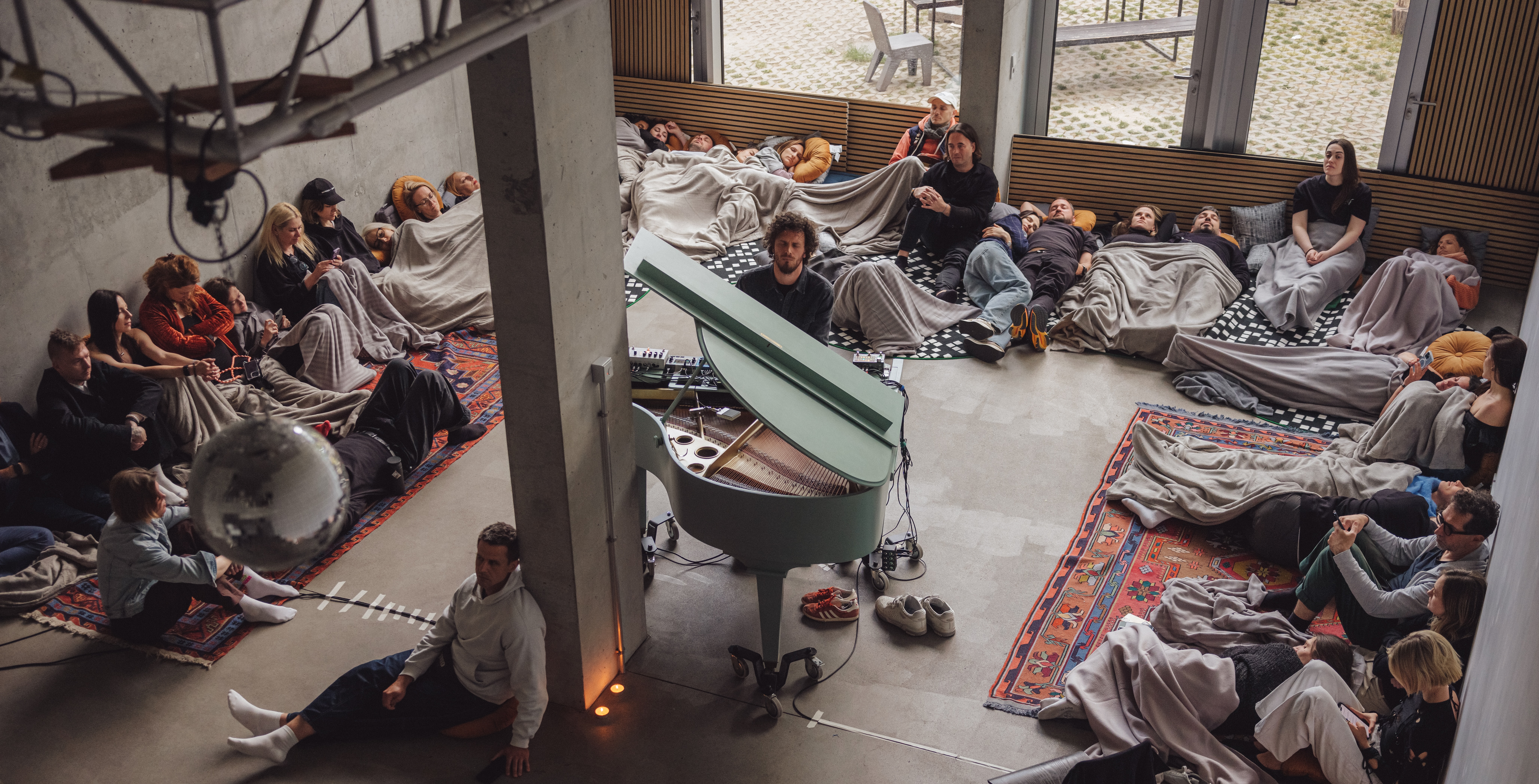 Immersive listening session
